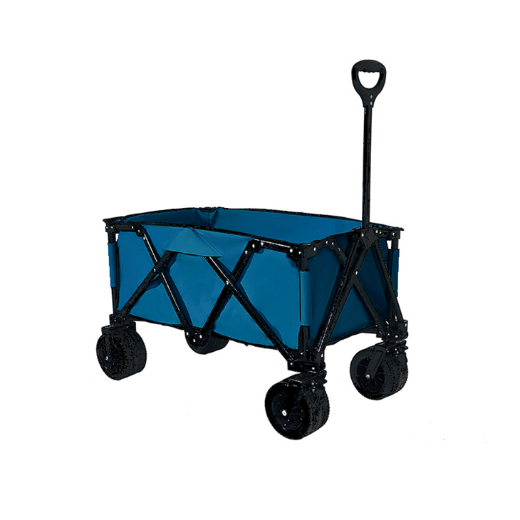 Durable Beach Folding Wagon With Big Wheels
