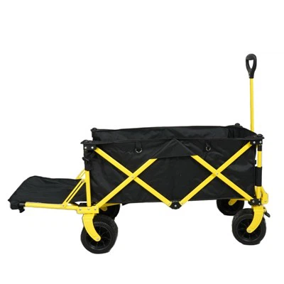 Wagon Plygu Cynhwysedd Mawr Cynhwysedd Mawr y Gât Cynffon Collapsible