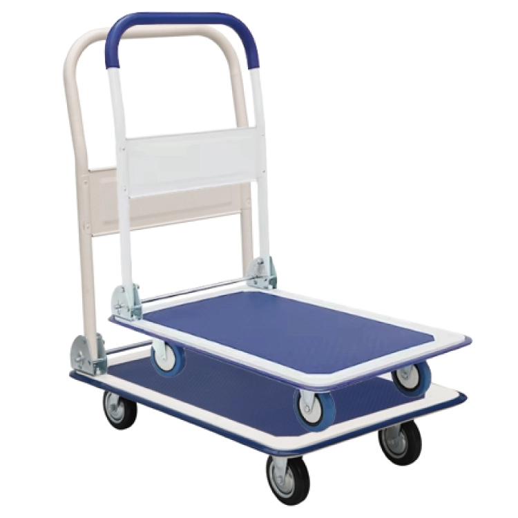 Troli Llaw Tryc Llwyfan Plygadwy Dyletswydd Trwm