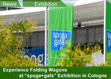 Profwch Wagonau Plygu Yn Arddangosfa Spoga+gafa yn Cologne